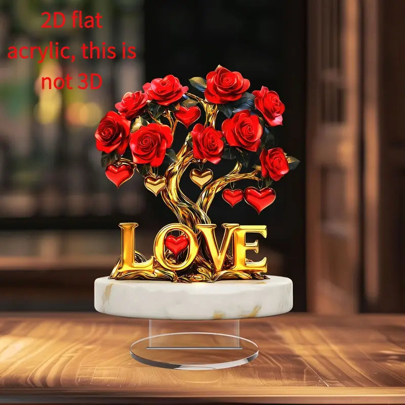 Love 2D Sculpture - Luxe-Custom-Designer