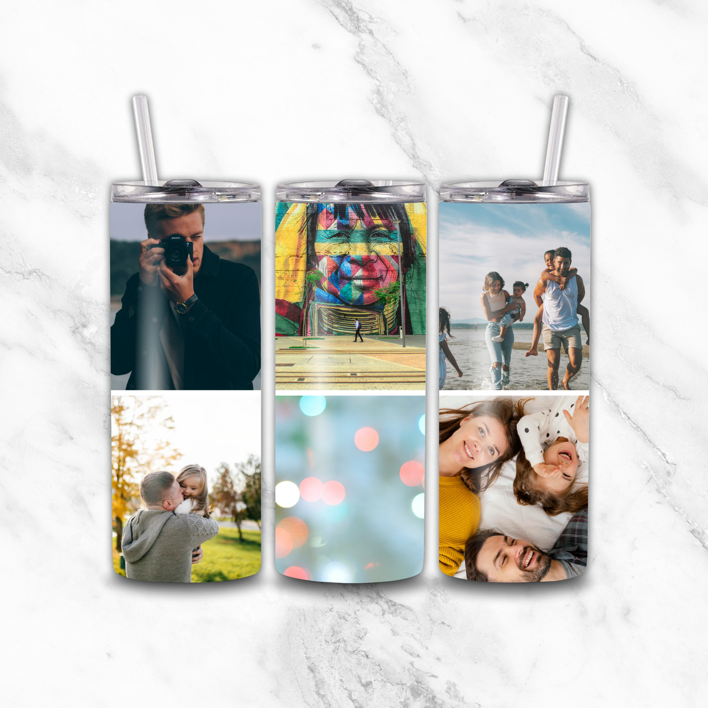 6 Image Tumbler