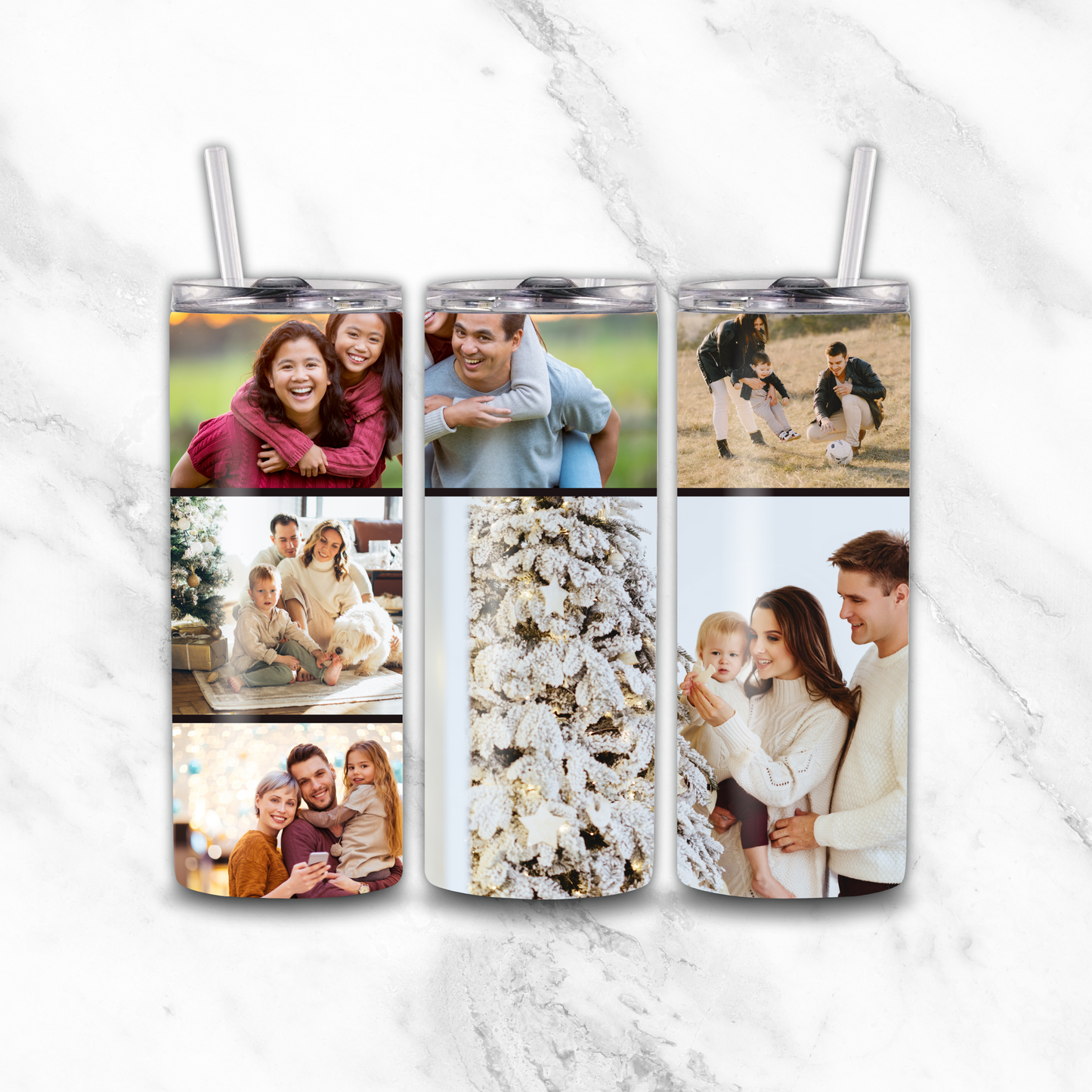 5 Image Tumbler