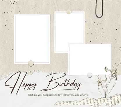 Happy Bday image Tumbler - Luxe Custom Designer