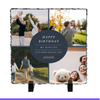 Happy Birthday 4 Image Slate - Luxe Custom Designer