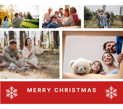 5 Image Christmas Tumbler - Luxe Custom Designer