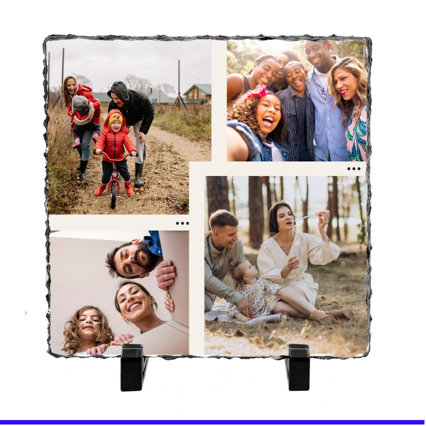 4 Image Photo Slate