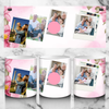 4 panel photo mug - Luxe Custom Designer