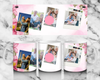 4 panel photo mug - Luxe Custom Designer