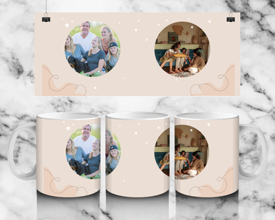 2 panel Mug - Luxe Custom Designer