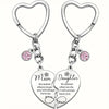 Mum and Daughter Keyring - Luxe Custom Designer