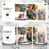 5 Panel Family photo Mug - Luxe Custom Designer