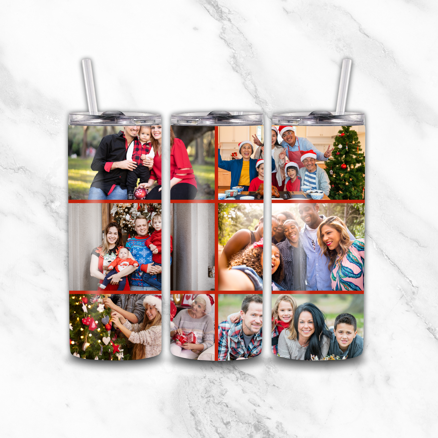 6 Image 20oz Tumbler
