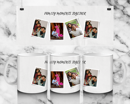 4 Panel Family Mug - Luxe-Custom-Designer