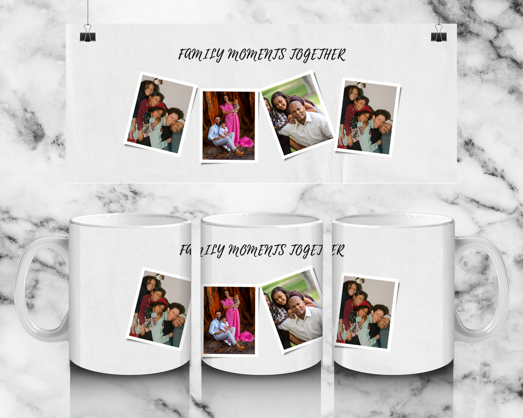 4 Panel Family Mug - Luxe Custom Designer