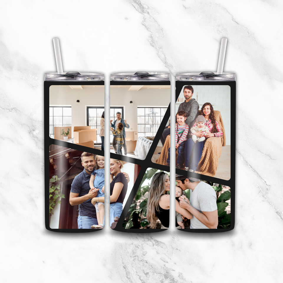 4 image Tumbler 20oz - Luxe Custom Designer