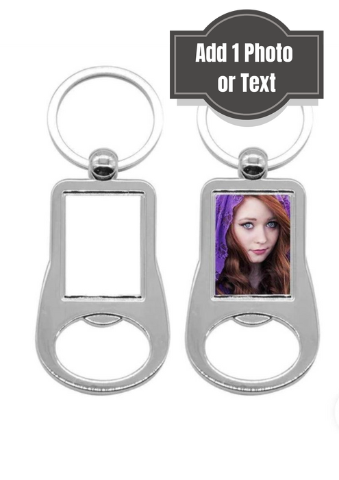 Metals silver keyring - Luxe Custom Designer