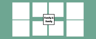 8 Panel Family Mug - Luxe Custom Designer