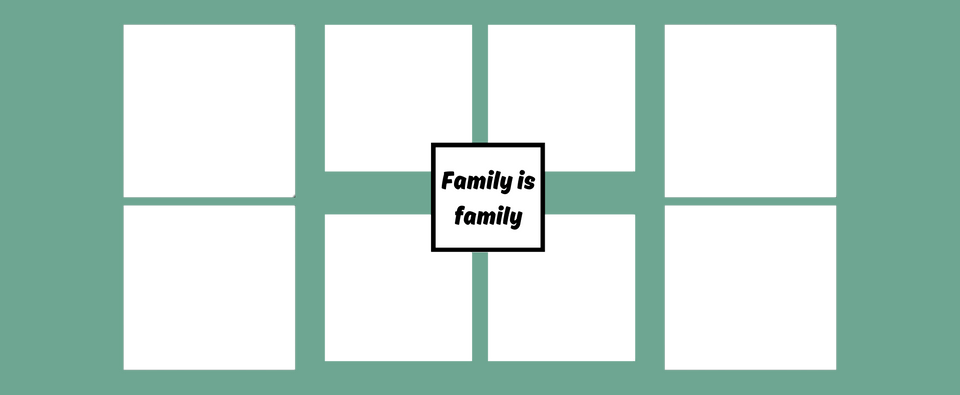 8 Panel Family Mug - Luxe Custom Designer