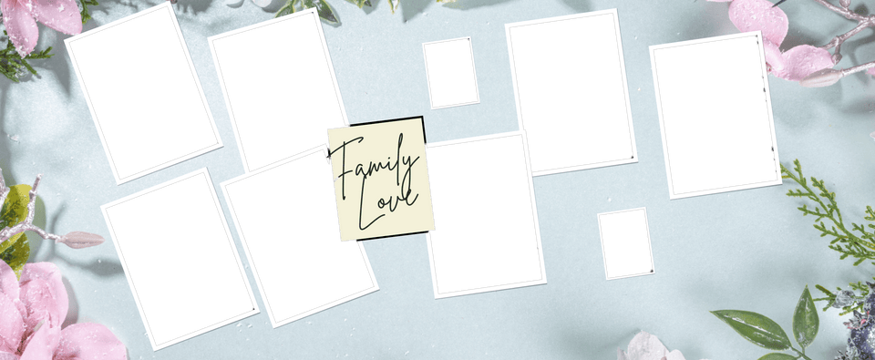 9 Panel Family Mug - Luxe Custom Designer