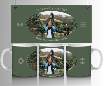 You're My world photo mug - Luxe Custom Designer