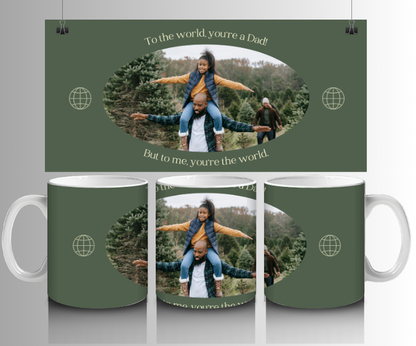 You're My world photo mug - Luxe Custom Designer