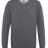 Men's cotton blend v-neck sweater