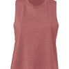 Women's racerback cropped tank