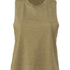 Women's racerback cropped tank