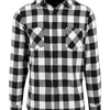Checked flannel shirt