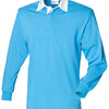 Long sleeve plain rugby shirt