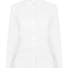 Women's modern long sleeve Oxford shirt