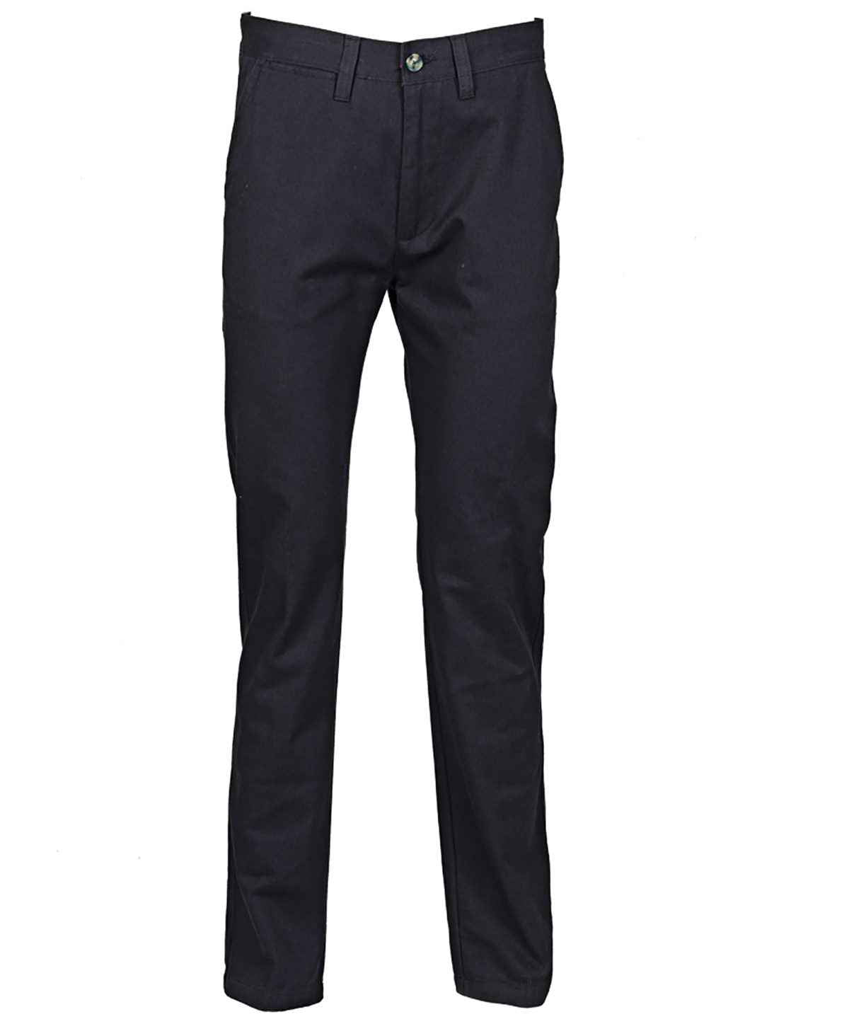Women's 65/35 flat fronted chino trousers