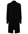 Women's longline open cardigan