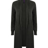 Women's longline open cardigan