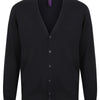 V-button cardigan