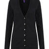 Women's v-button cardigan