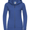 Women's authentic zipped hooded sweatshirt