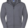 Authentic zipped hooded sweat