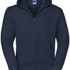 Authentic zipped hooded sweat