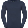 V-neck knitted sweater