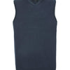 V-neck sleeveless knitted sweater