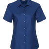 Women's short sleeve Oxford shirt