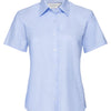 Women's short sleeve Oxford shirt