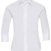 Women's ¾ sleeve easycare fitted shirt