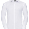 Long sleeve herringbone shirt