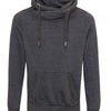 Cross neck hoodie