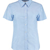 Women's workplace Oxford blouse short-sleeved (tailored fit)