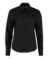 Women's corporate Oxford blouse long-sleeved (tailored fit)