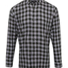 Mulligan check cotton long sleeve shirt