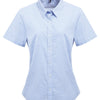 Women's Microcheck (Gingham) short sleeve cotton shirt