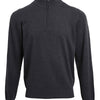¼ zip knitted sweater