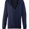 Women's button-through knitted cardigan