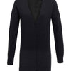Women's longline knitted cardigan